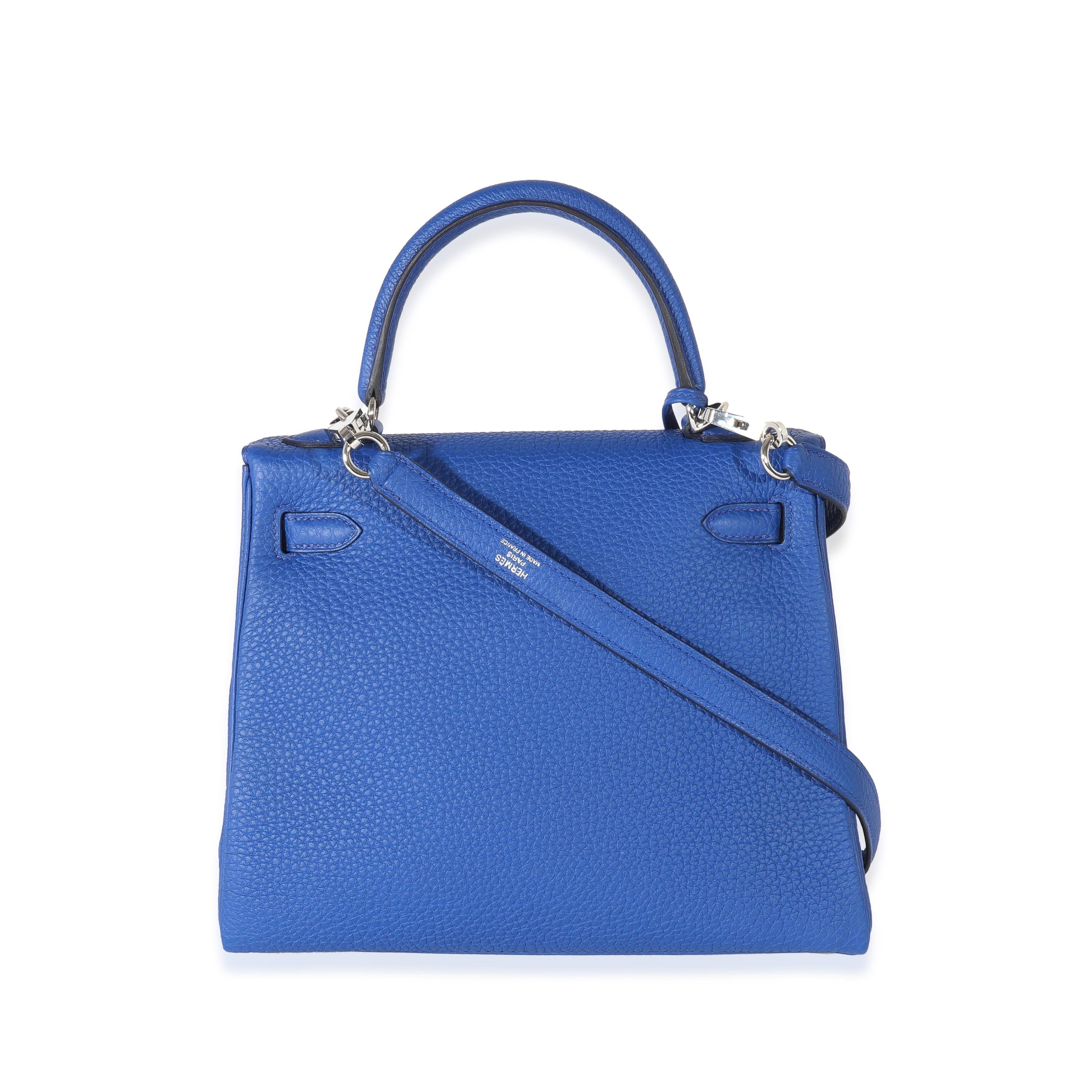 HermèsTogo Kelly Retourne 25 PHW