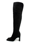 Charles Jourdan Black OTK Suede Boots