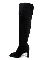 Charles Jourdan Black OTK Suede Boots
