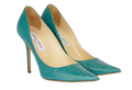 Jimmy Choo Anouk Jade Python Heels