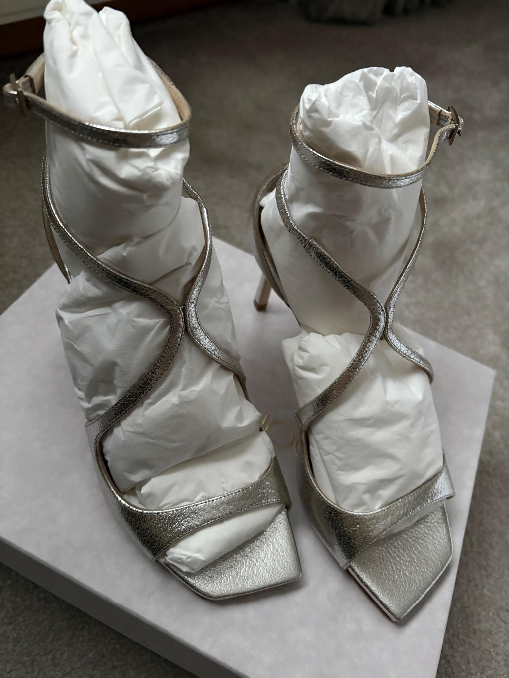 Jimmy Choos Silver Sandal