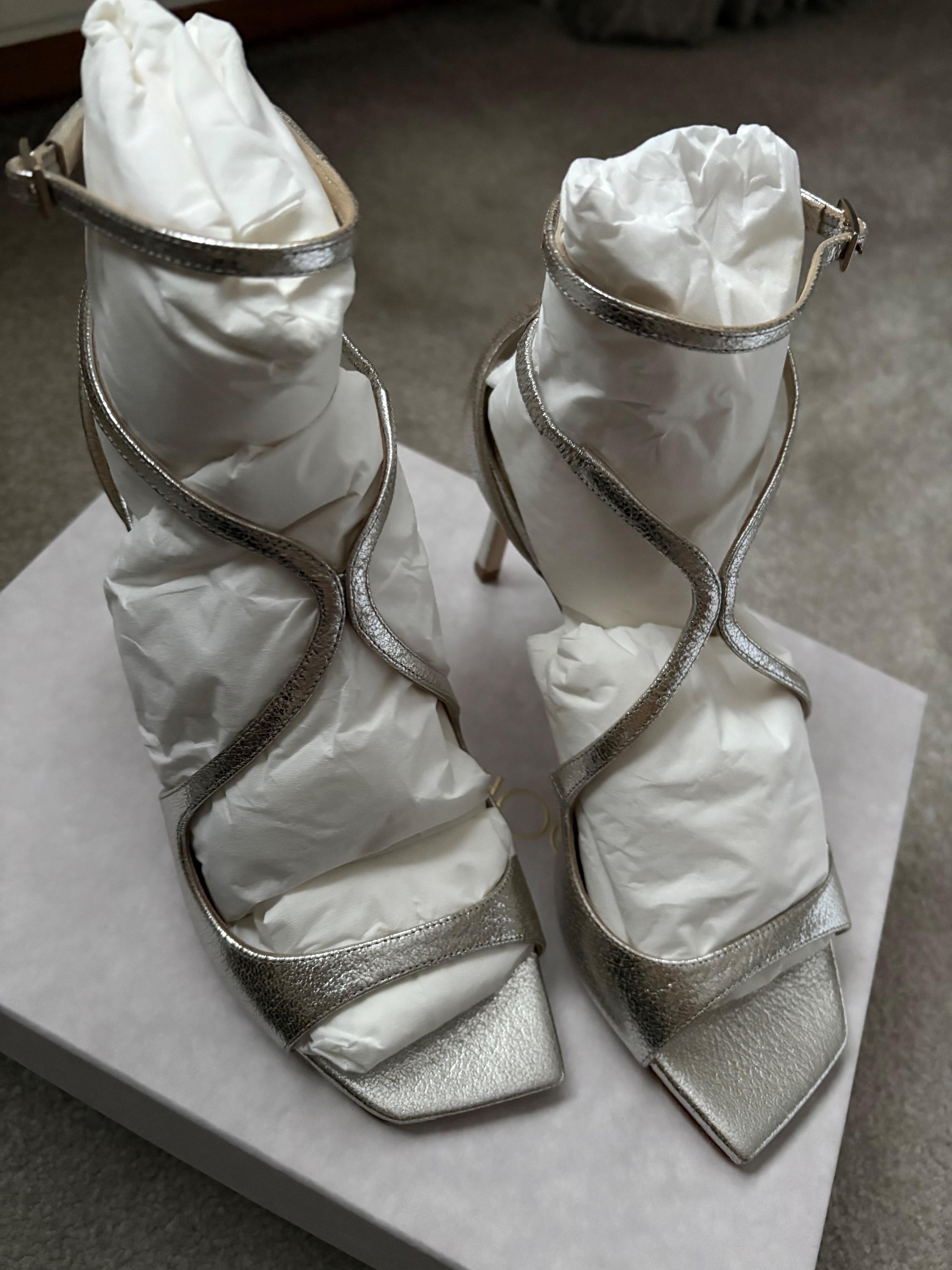 Jimmy Choos Silver Sandal