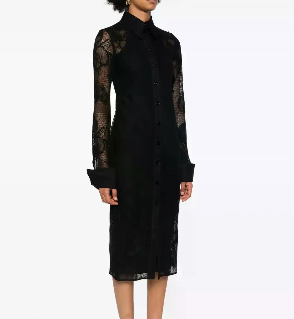 Sportmax  Canosa Floral-lace Midi Dress
