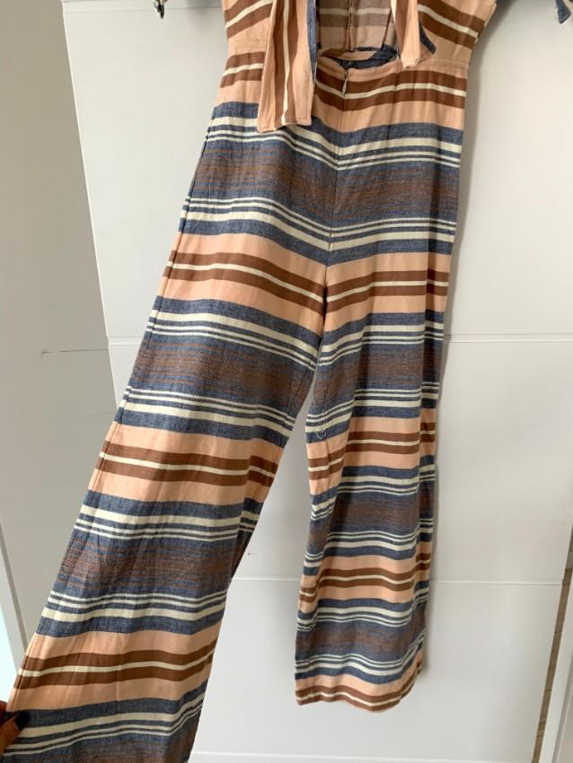 Solid & Striped Striped Jumpsuit