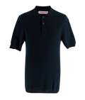 Orlebar Brown Black Short Sleeve Polo