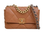 Small Caramel Leather 19 Bag