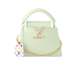 Louis Vuitton Green Taurillon Capucines Mini - Full set, packaging And Reciept