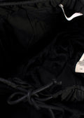 Sacai Luck Nylon Trimmed Black Wool Pants