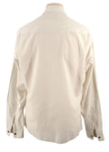 Brunello Cucinelli Cream Button-down Cotton Shirt