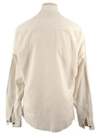 Brunello Cucinelli Cream Button-down Cotton Shirt