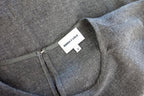 Bimba Y Lola Grey Ruched Oversize Top