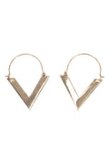 Valentino V Hoop Earrings
