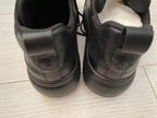 Valentino Black Leather Platform Trainers