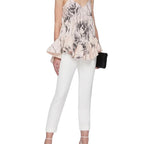 Alexander McQueen Crepe Tailored Crop Pants