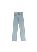 Ella Light Blue High Rise Straight Leg Jeans