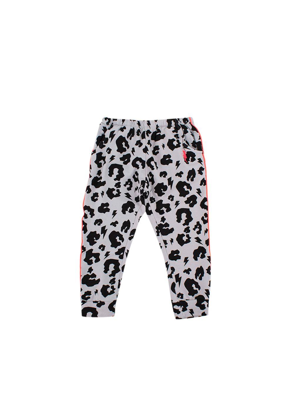 leopard print joggers 4-5Y