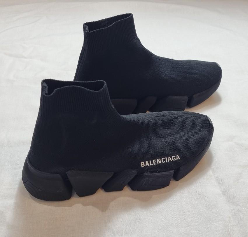 Balenciaga Black Speed 2.0 Knit Sock Sneakers