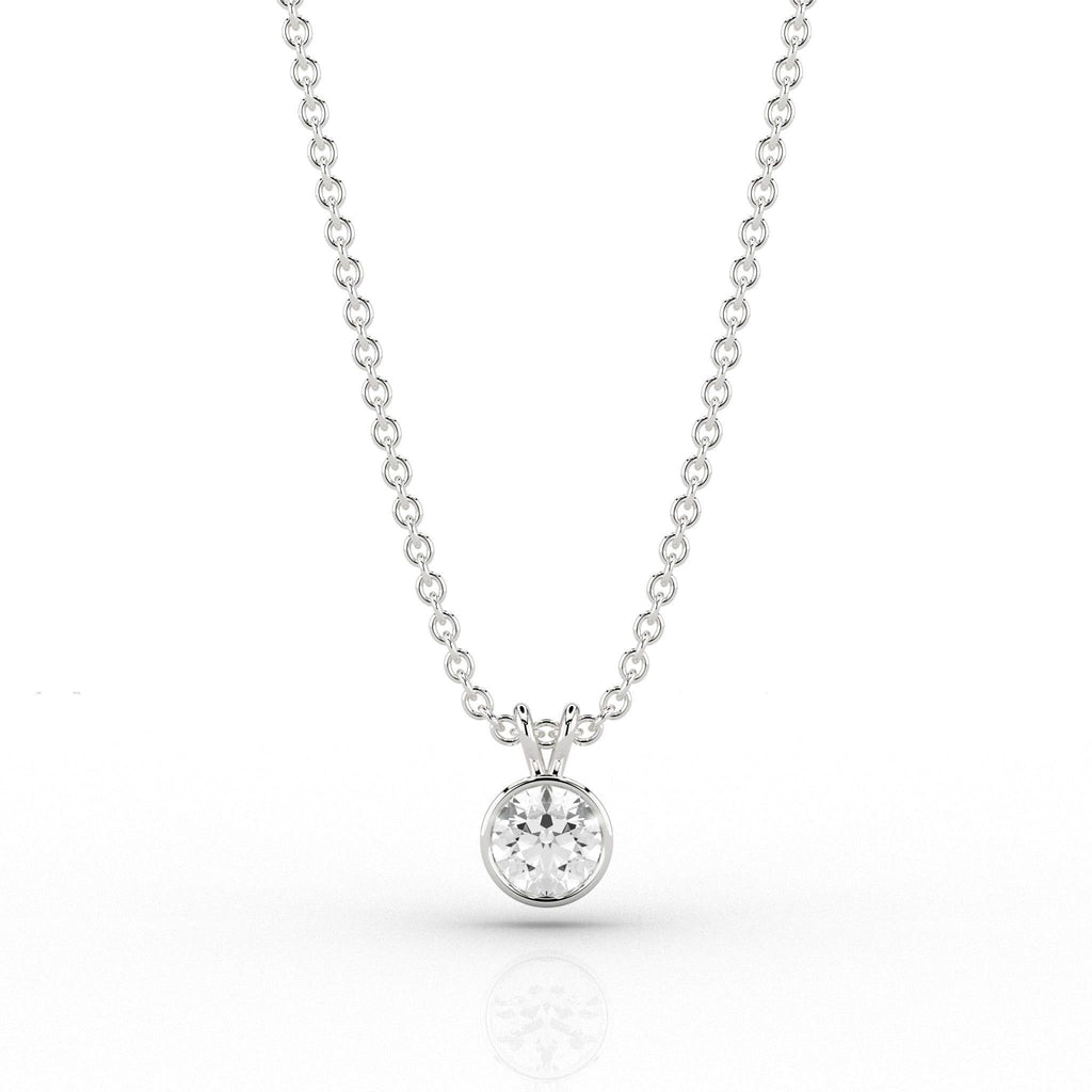 Rae 0.49ct Pendant in 18ct White Gold