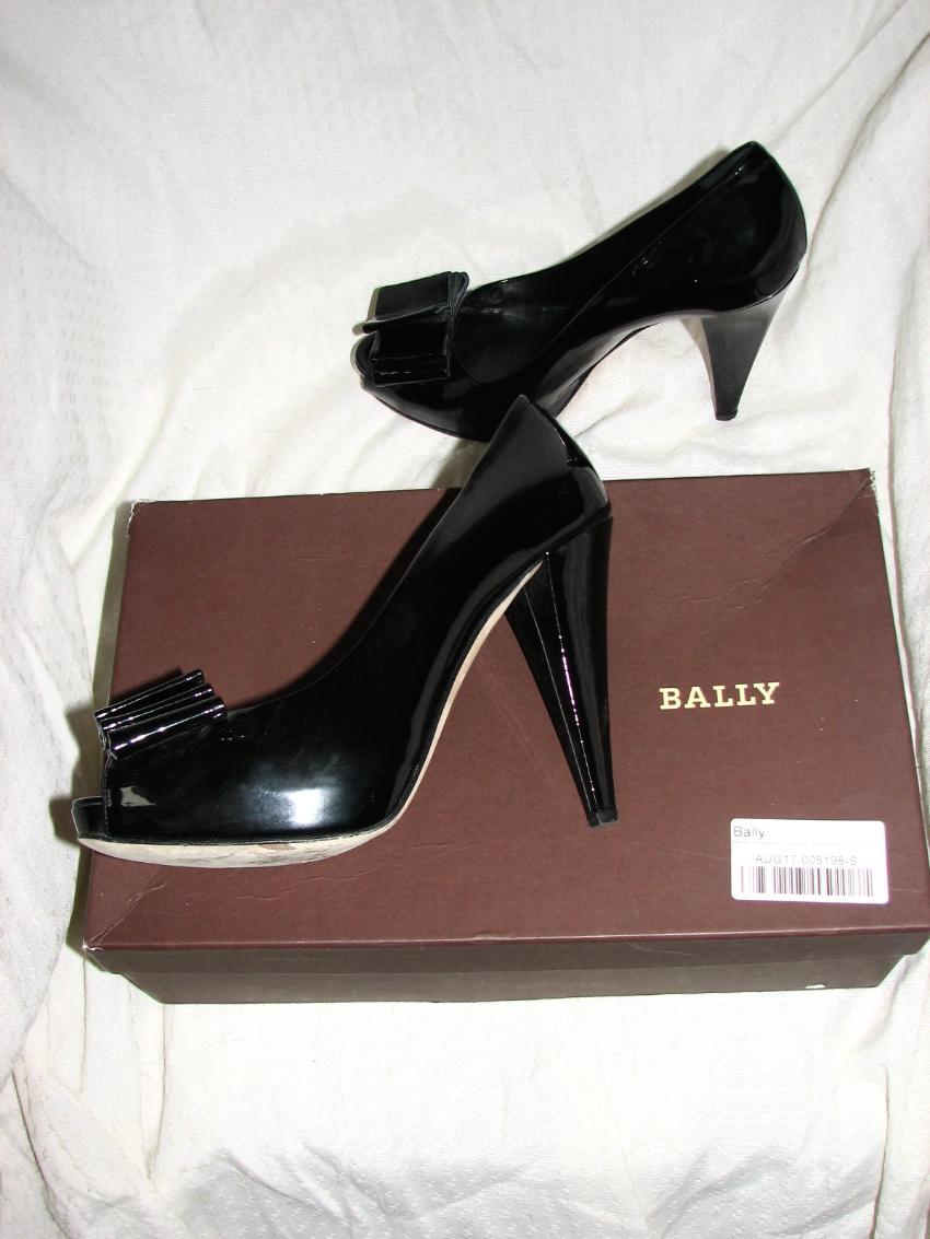 Bally Peeptoe Pumps