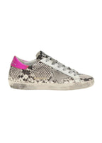 Python Printed Superstar Sneakers