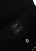 Givenchy Black Satin Envelope Pochette