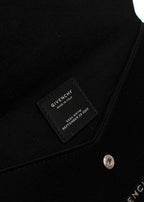 Givenchy Black Satin Envelope Pochette
