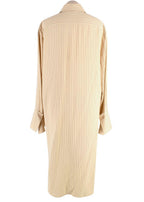 The Row Sonia Striped Jacquard Dress