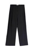 Serena Bute Black 100% Silk Trouser
