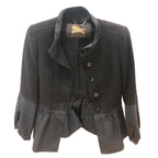 Burberry Prorsum Short Black Jacket