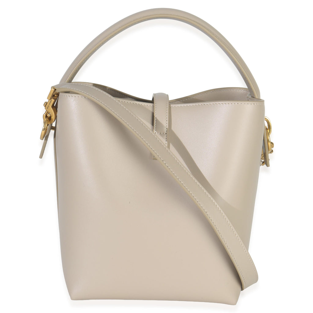 Saint Laurent  Shiny Calfskin Small Le 37 Bucket Bag