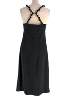 Bottega Veneta Knotted Strap Satin Dress