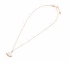 Diva's Dream Mother Of Pearl/Rose Gold Necklace