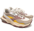 Valentino Suede, Mesh & Leather Chunky Sneakers