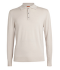Barena Merino Wool Fine-Knit Polo Sweater