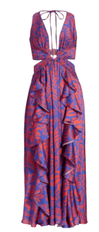 PatBO Pua Cut Out Maxi Dress