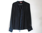MaxMara Black Lace Blouse