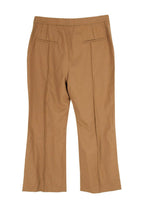 Marni Brown Virgin Wool Tailored Trousers
