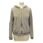 La Fiancee D'arthur beige velvet hoodie