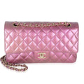 Chanel Iridescent Quilted Lambskin Medium Classic Double Flap Bag