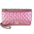 Chanel Iridescent Quilted Lambskin Medium Classic Double Flap Bag