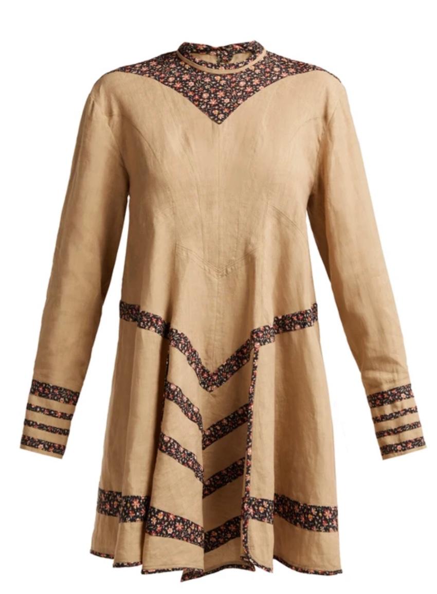 Isabel Marant Beige Melissande Dress