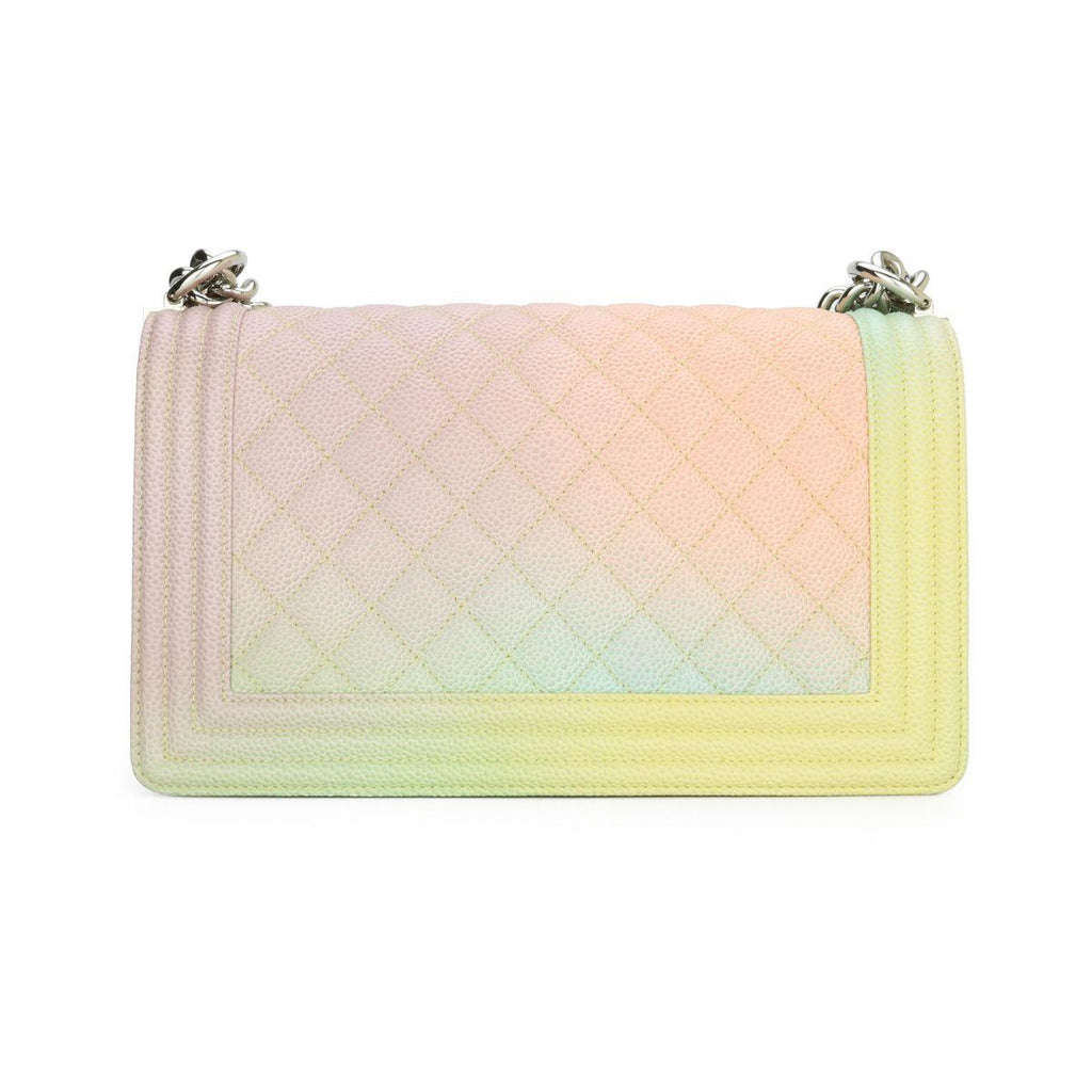 Chanel Rainbow Caviar Boy Bag