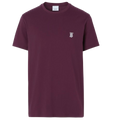 Burberry Burgundy TB Logo T-Shirt