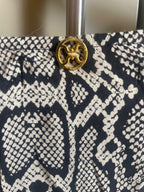 Grey Snakeskin Kaftan Dress