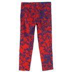 Max & Co Floral-Print Cropped Tapered Trousers