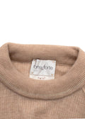 Forte Forte Beige Ribbed Cashmere Top