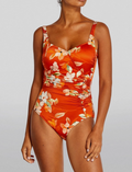 Gottex Standard Amore Shaped Square Neck One Piece