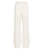 Barrie Cream Cashmere Knit Joggers