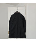 Loewe Black Leather Collared Jacket/Coat