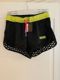 Sophia Webster x Puma Black Fishnet Detail Shorts